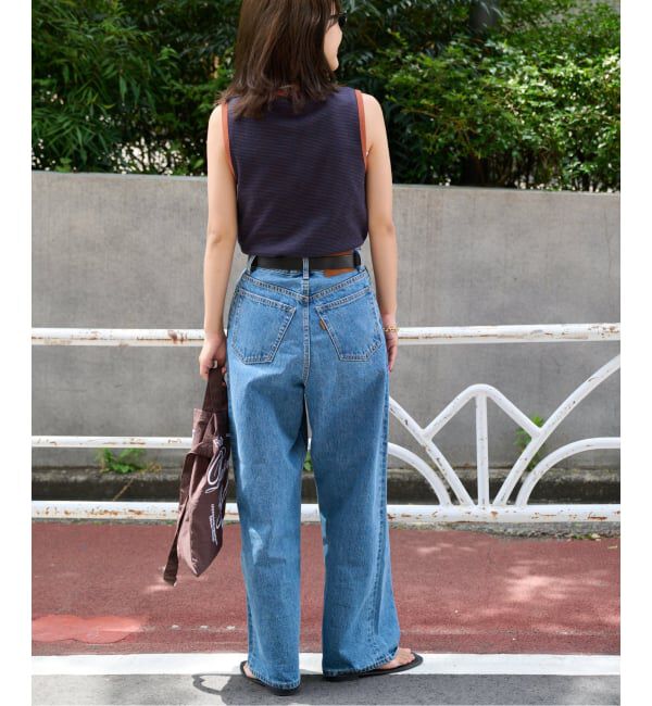 OUTDOOR PRODUCTS Usual Things「リンガーボーダーノースリ セットアップ対応」|タンクトップ|