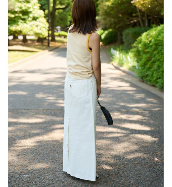 OUTDOOR PRODUCTS Usual Things「リンガーボーダーノースリ セットアップ対応」|タンクトップ|