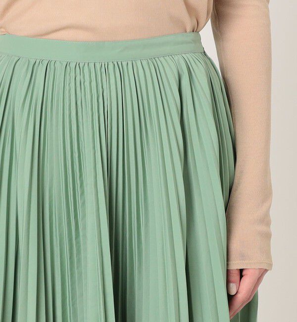 TOMORROWLAND BUYING WEAR「PLAN C PLEATED LONG SKIRT アシンメトリー プリーツスカート」|スカート|