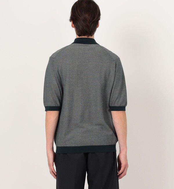 TOMORROWLAND MENS「【別注】JOHN SMEDLEY 30Gハニカム編み ニットポロ ISIS」|ニット・セーター|