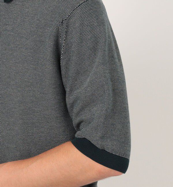 TOMORROWLAND MENS「【別注】JOHN SMEDLEY 30Gハニカム編み ニットポロ ISIS」|ニット・セーター|