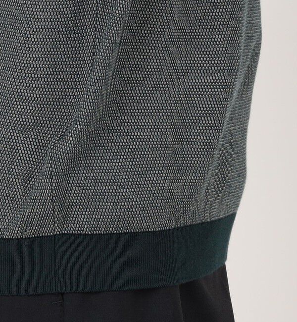 TOMORROWLAND MENS「【別注】JOHN SMEDLEY 30Gハニカム編み ニットポロ ISIS」|ニット・セーター|