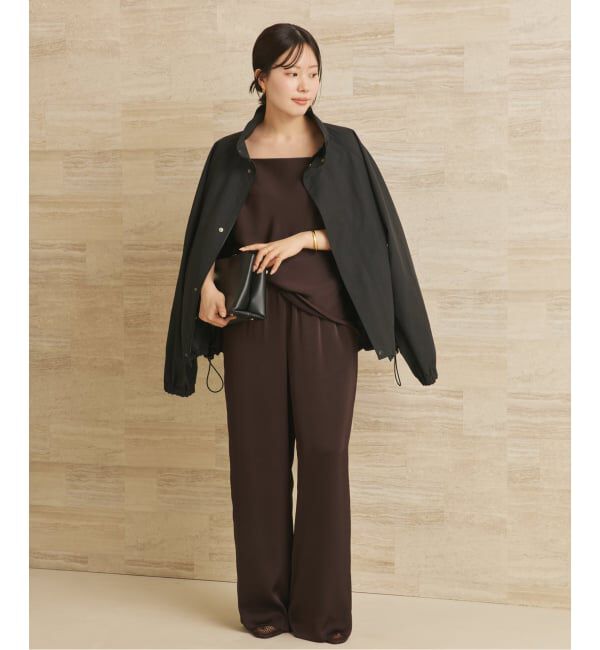 Plage「《追加》dull satin relax パンツ」|その他|