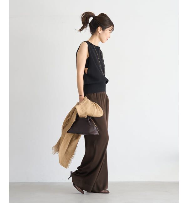 Plage「《追加》dull satin relax パンツ」|その他|