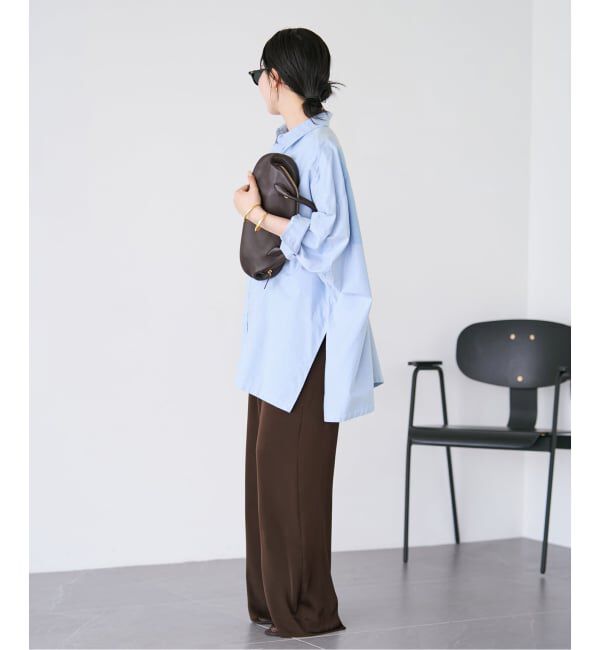 Plage「《追加》dull satin relax パンツ」|その他|
