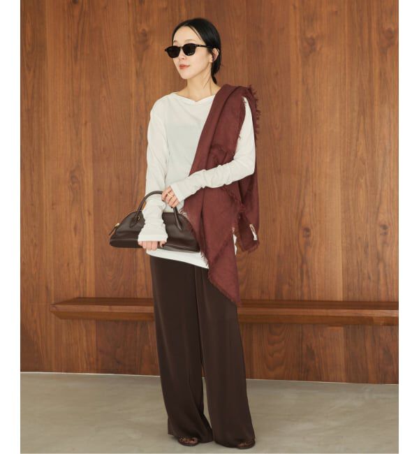 Plage「《追加》dull satin relax パンツ」|その他|