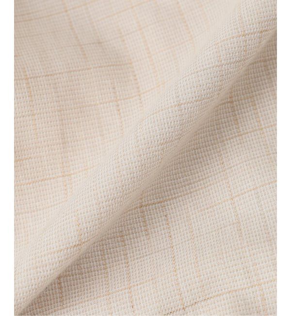 JOURNAL STANDARD relume「コットンリネン カスリ スラブ スモック 半袖シャツ」|シャツ・ブラウス|