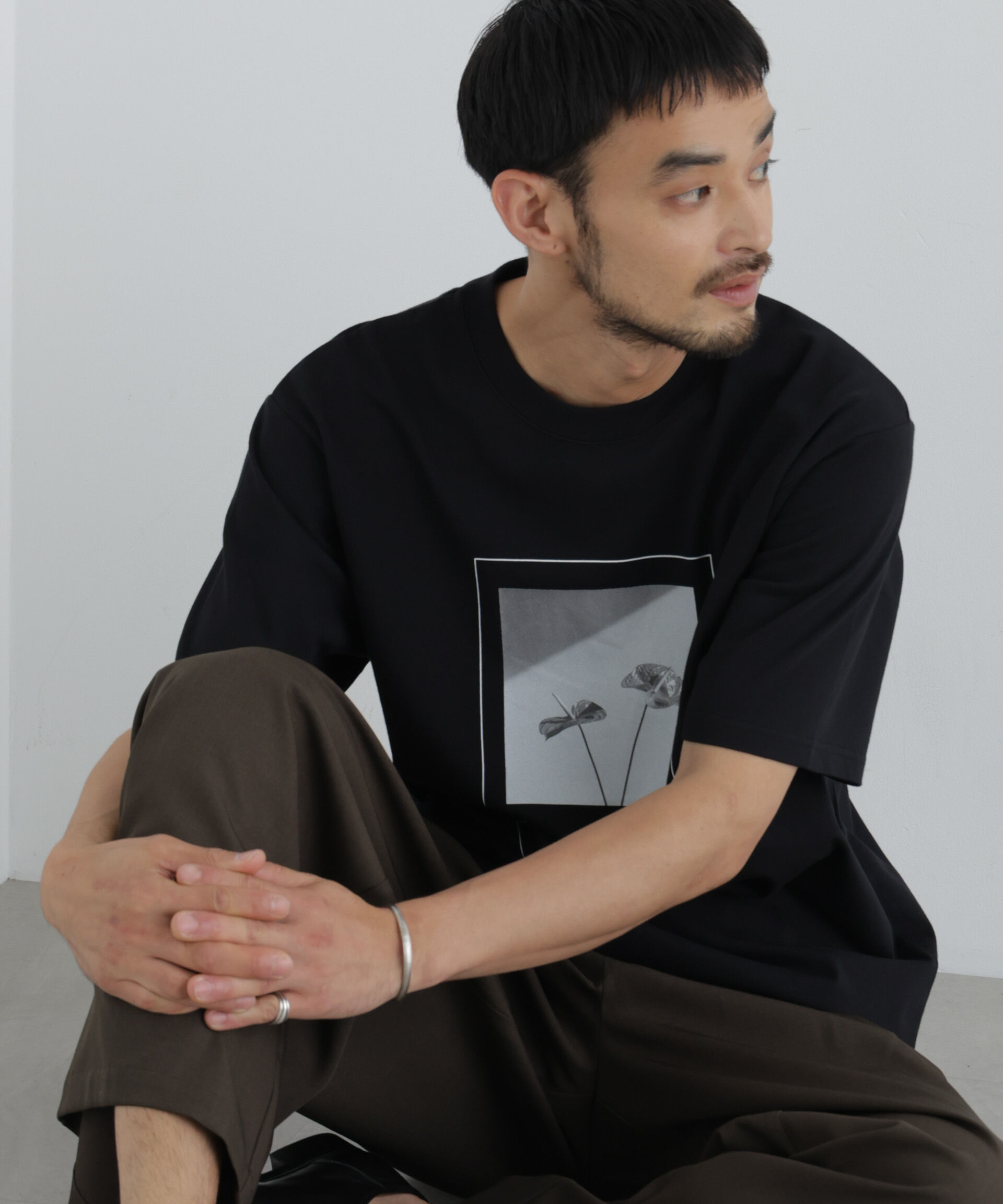 NANO universe「ORIGINAL GALLERY  Tシャツ 半袖 5」|Tシャツ・カットソー|