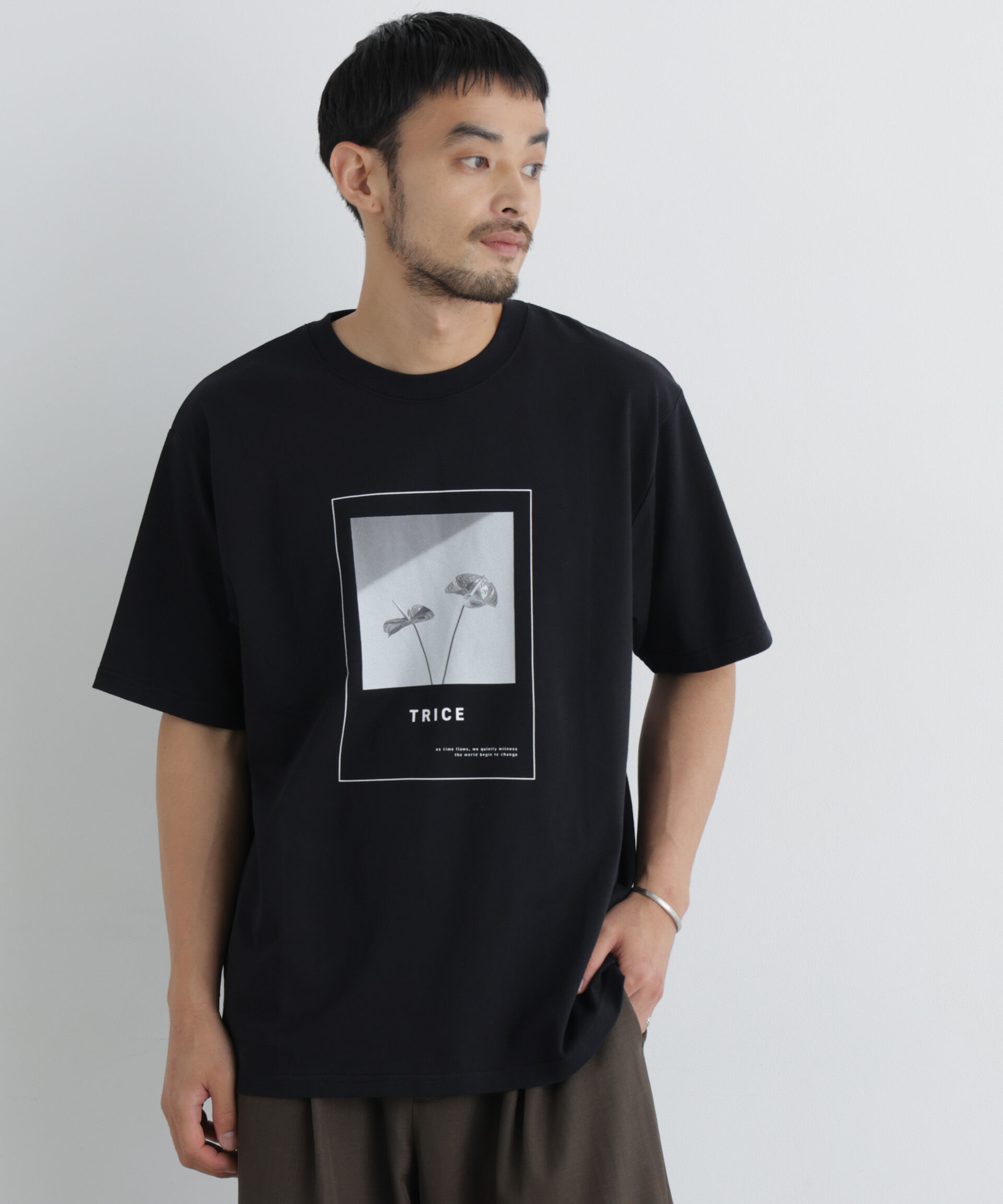NANO universe「ORIGINAL GALLERY  Tシャツ 半袖 5」|Tシャツ・カットソー|