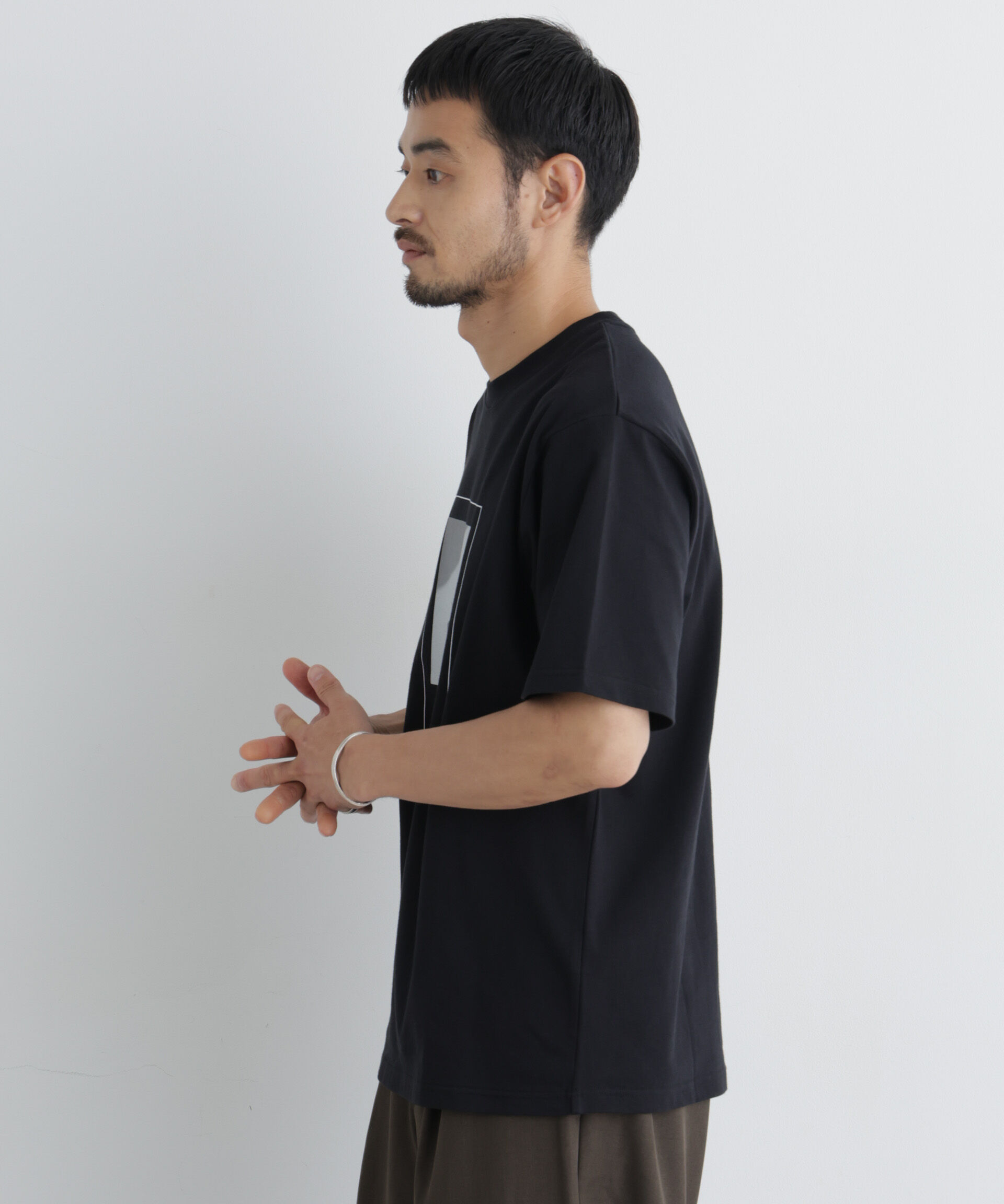 NANO universe「ORIGINAL GALLERY  Tシャツ 半袖 5」|Tシャツ・カットソー|