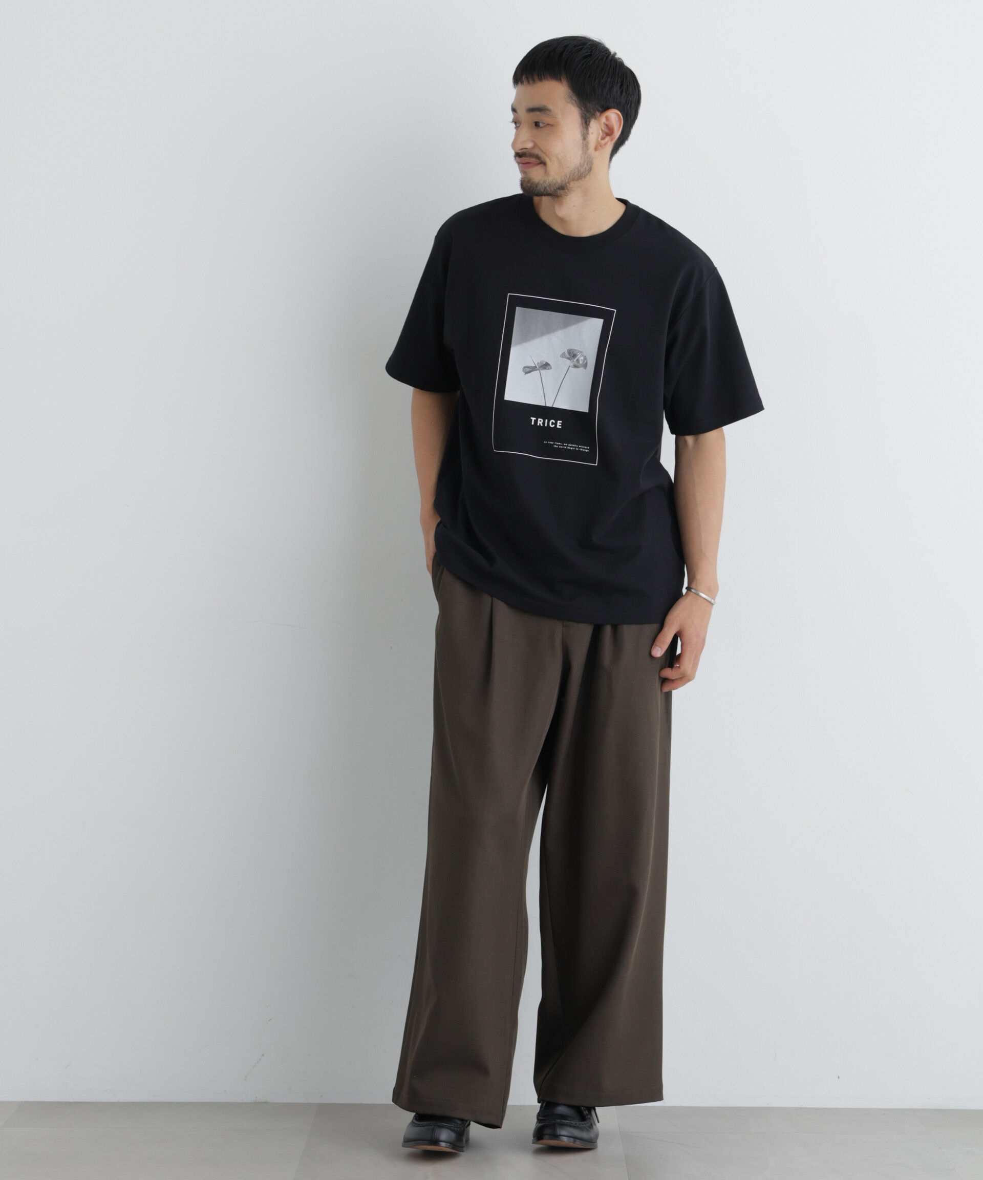 NANO universe「ORIGINAL GALLERY  Tシャツ 半袖 5」|Tシャツ・カットソー|