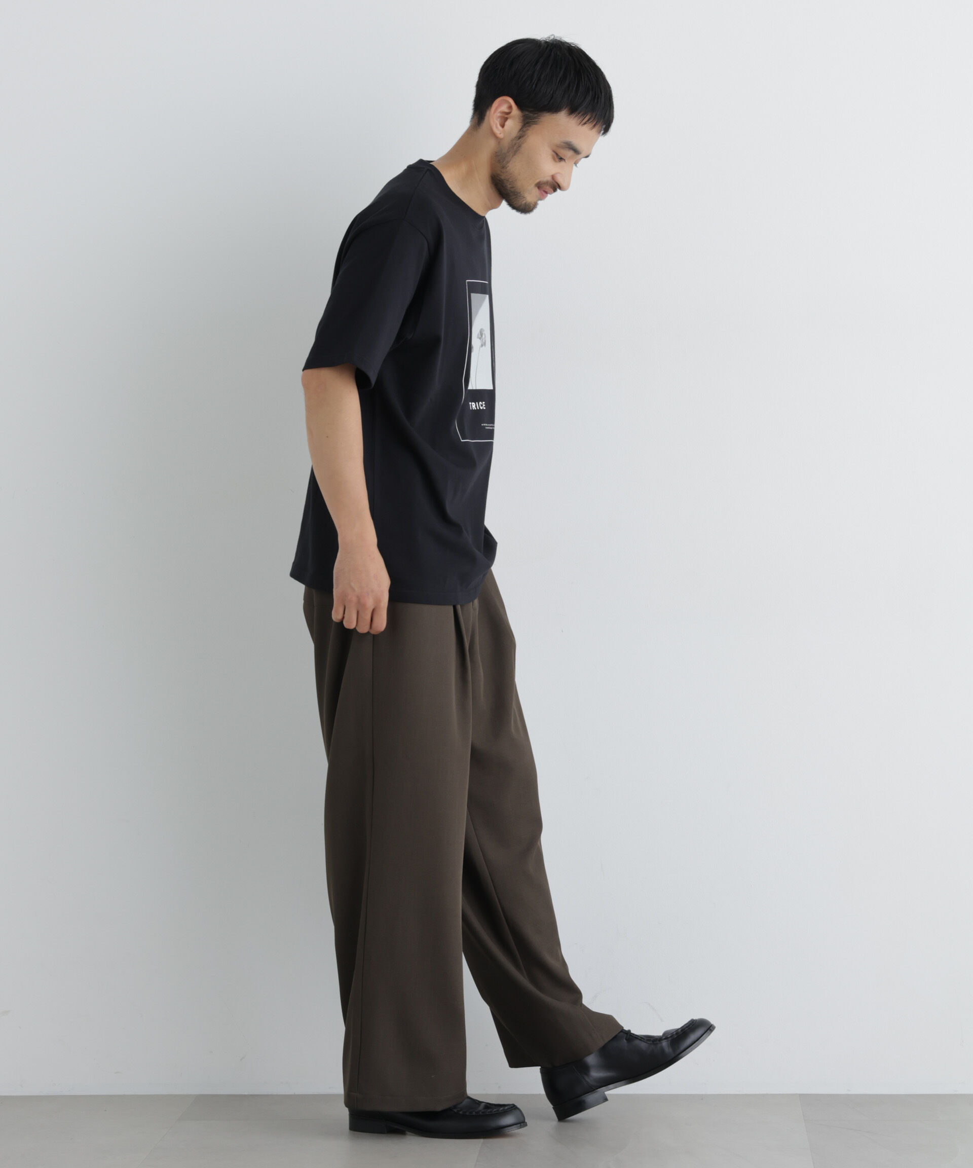 NANO universe「ORIGINAL GALLERY  Tシャツ 半袖 5」|Tシャツ・カットソー|