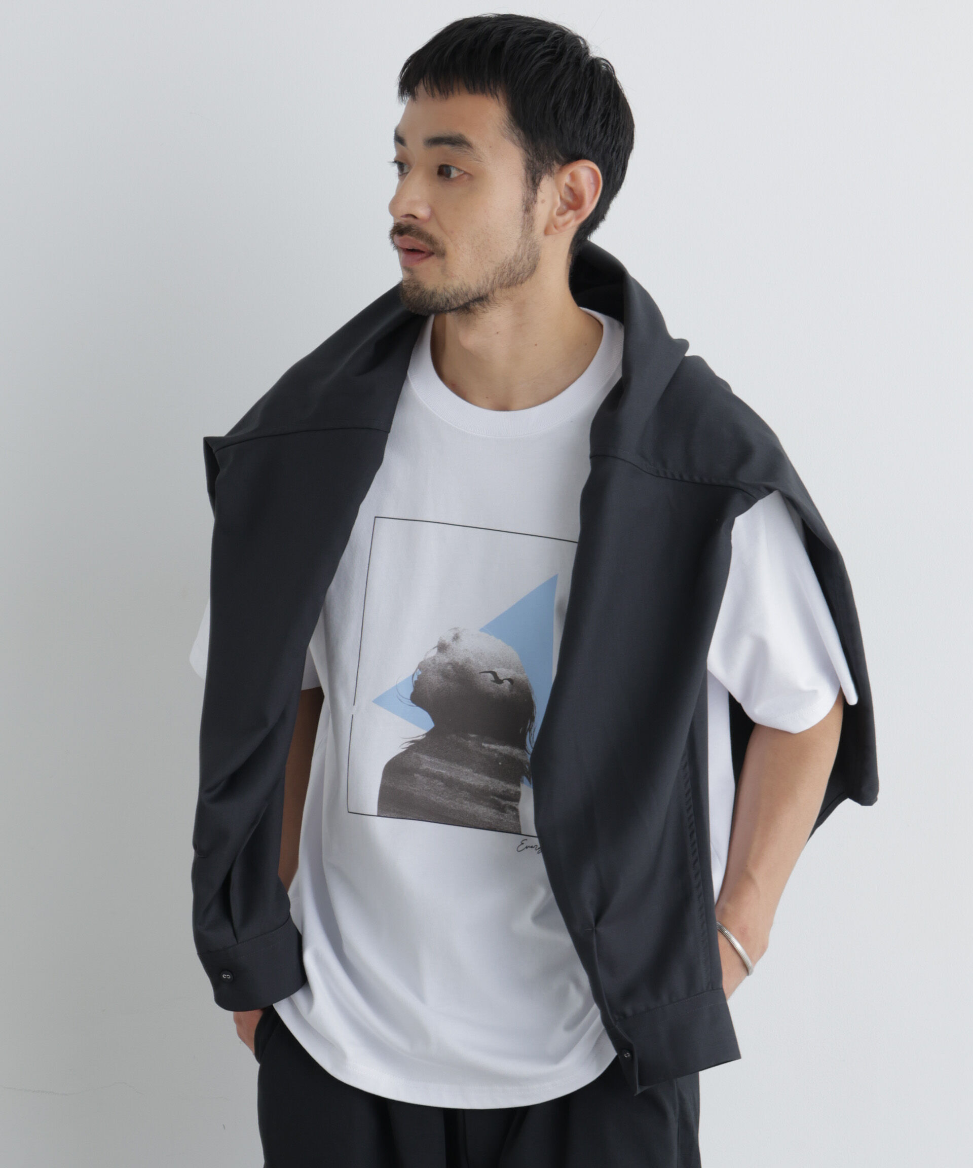 NANO universe「ORIGINAL GALLERY  Tシャツ 半袖 5」|Tシャツ・カットソー|