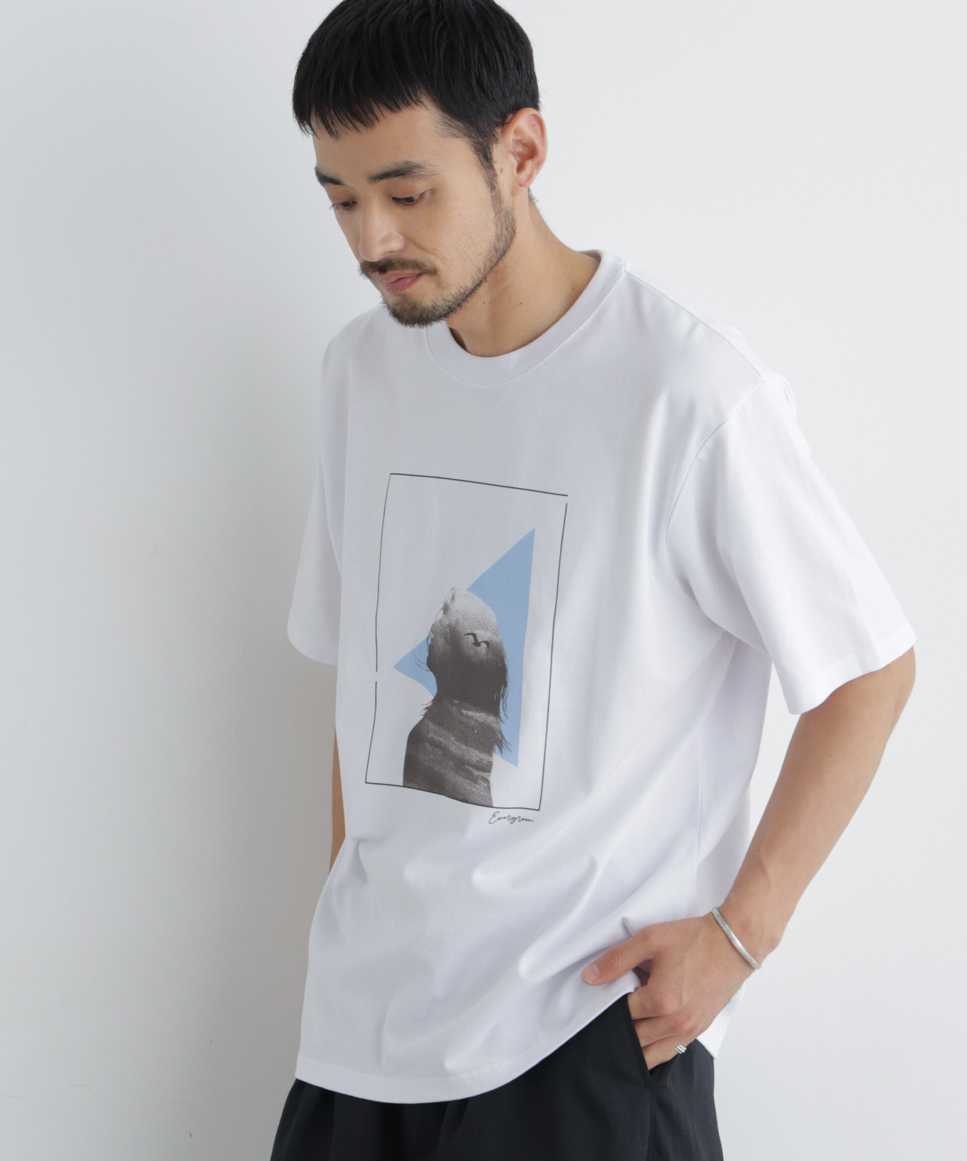 NANO universe「ORIGINAL GALLERY  Tシャツ 半袖 5」|Tシャツ・カットソー|