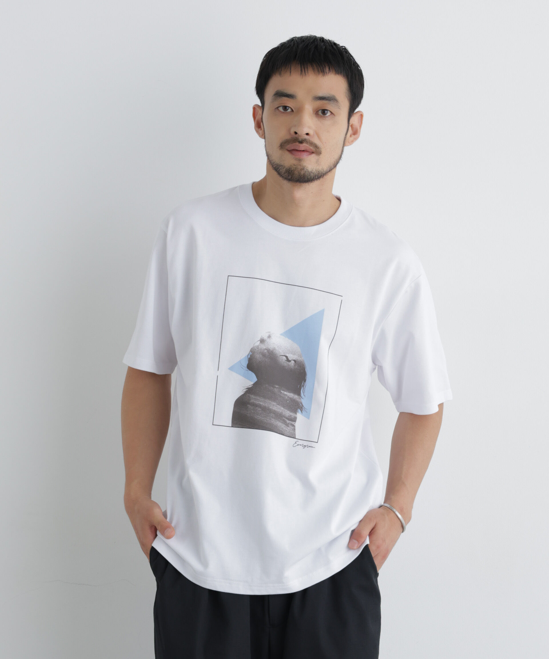 NANO universe「ORIGINAL GALLERY  Tシャツ 半袖 5」|Tシャツ・カットソー|