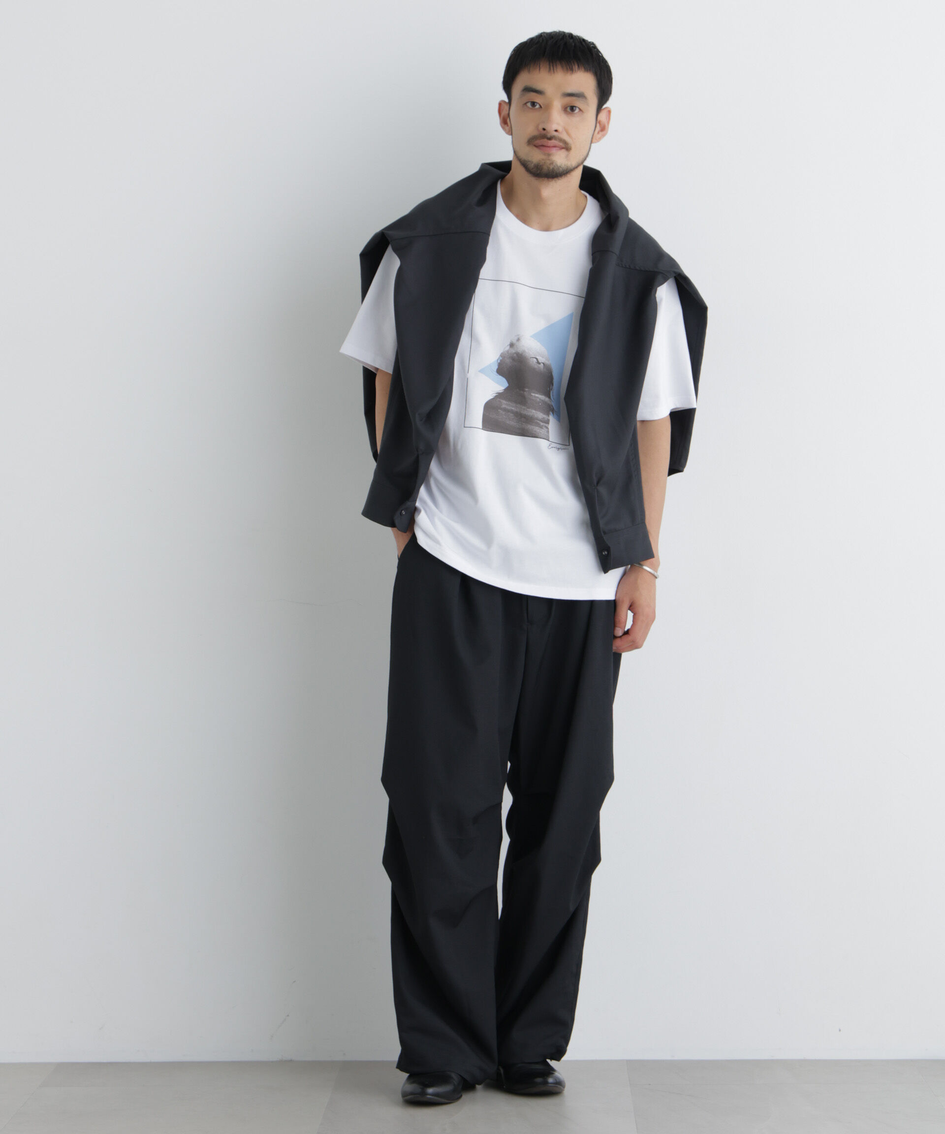 NANO universe「ORIGINAL GALLERY  Tシャツ 半袖 5」|Tシャツ・カットソー|