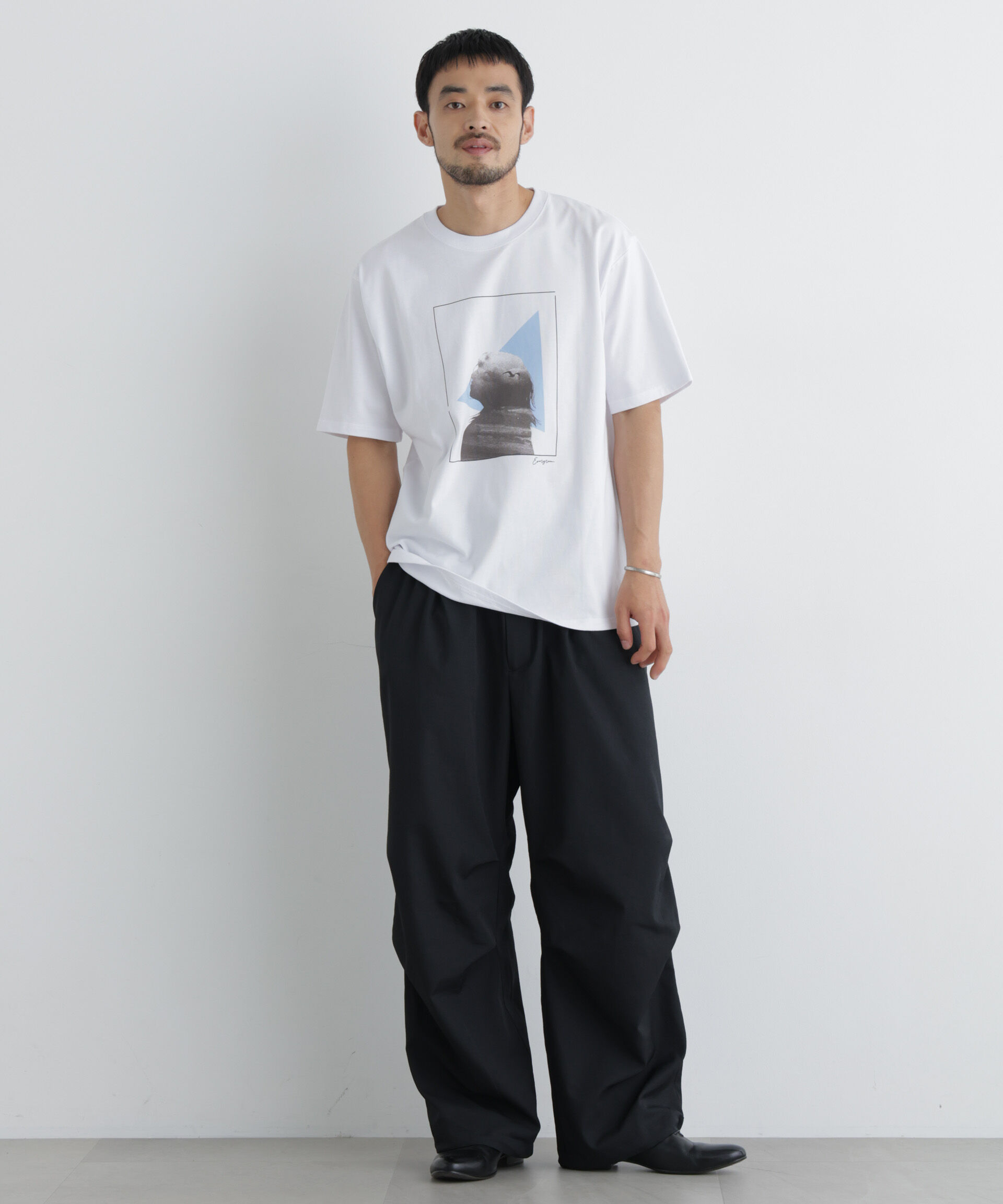 NANO universe「ORIGINAL GALLERY  Tシャツ 半袖 5」|Tシャツ・カットソー|
