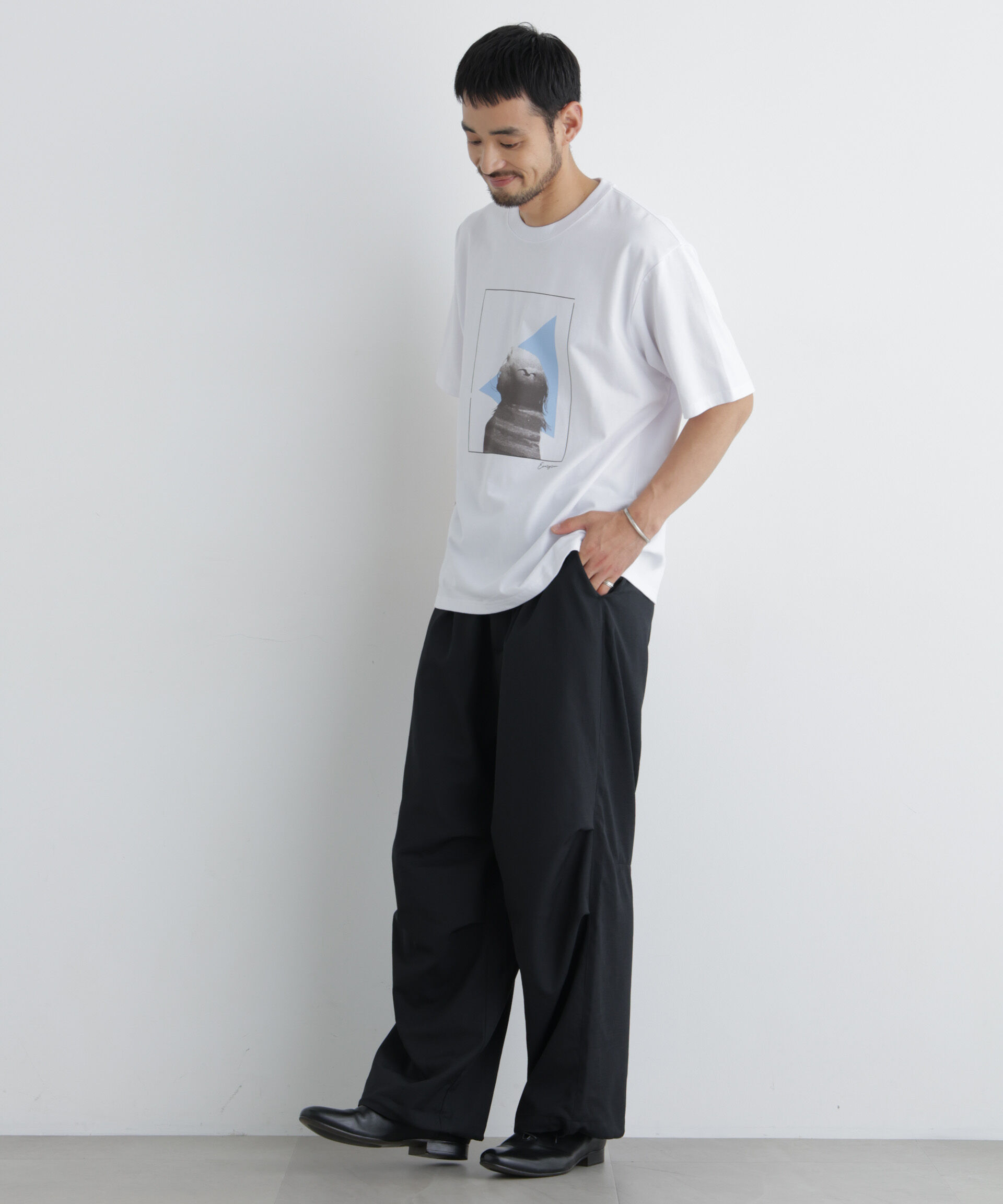 NANO universe「ORIGINAL GALLERY  Tシャツ 半袖 5」|Tシャツ・カットソー|