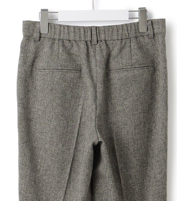 23区「【洗える/セットアップ対応】ウールライクカルゼ テーパード パンツ」|その他|