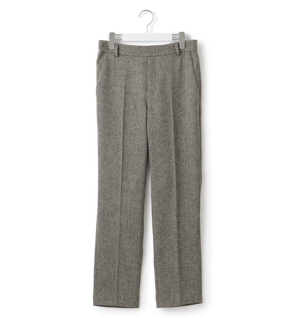 23区「【洗える/セットアップ対応】ウールライクカルゼ テーパード パンツ」|その他|