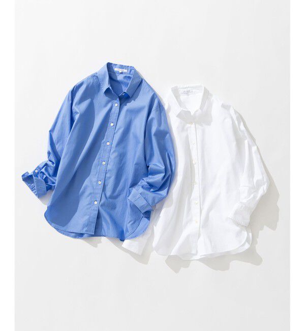 23区「【見上愛さん着用/VERY・FUDGE掲載】CANCLINI シャーティング ベーシックシャツ」|シャツ・ブラウス|