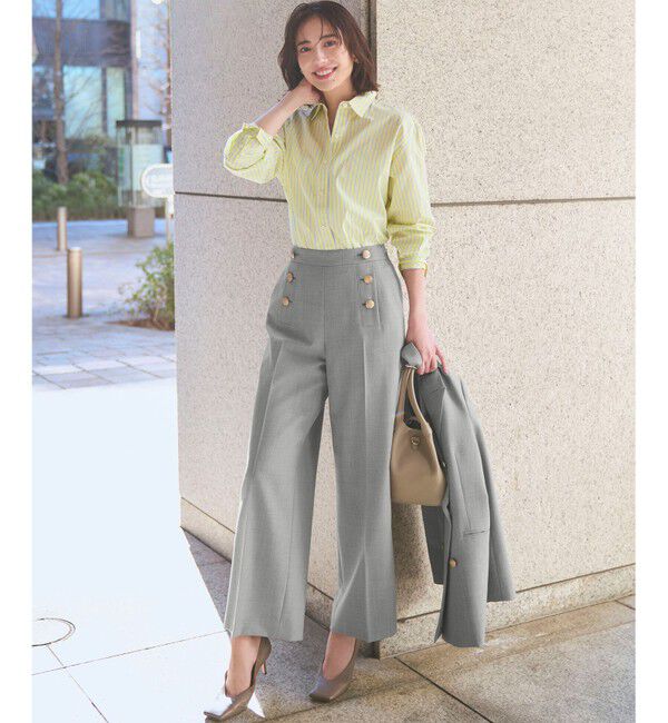 23区「【見上愛さん着用/VERY・FUDGE掲載】CANCLINI シャーティング ベーシックシャツ」|シャツ・ブラウス|