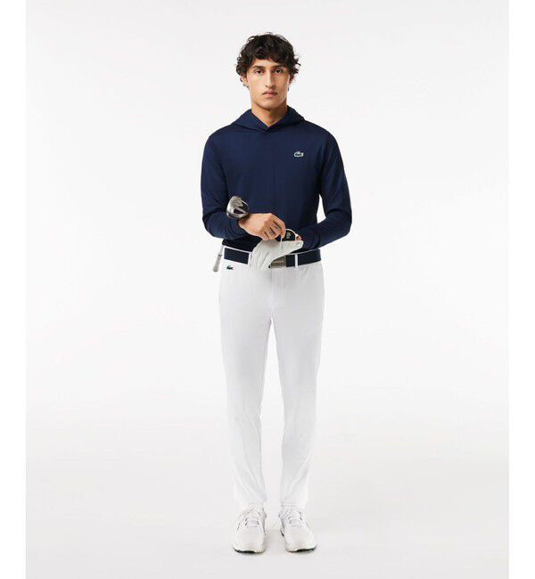 LACOSTE「撥水 ウルトラドライツイル スリムフィットゴルフパンツ チノパン」|チノ|