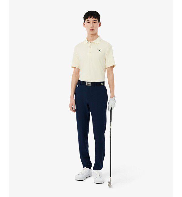 LACOSTE「撥水 ウルトラドライツイル スリムフィットゴルフパンツ チノパン」|チノ|