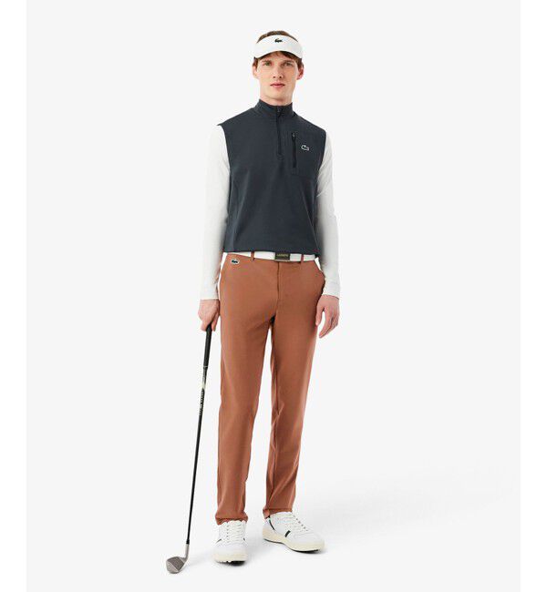 LACOSTE「撥水 ウルトラドライツイル スリムフィットゴルフパンツ チノパン」|チノ|