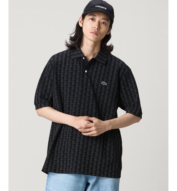 LACOSTE「インディゴ鹿の子地ポロシャツ」|ポロシャツ|