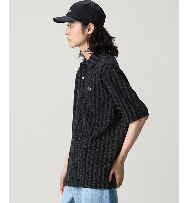 LACOSTE「インディゴ鹿の子地ポロシャツ」|ポロシャツ|