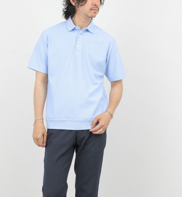 NOLLEY'S goodman「《ビジカジ対応》ローゼンジカノコ 抗菌防臭ドレスポロシャツ / ビズポロ 26SS」|ポロシャツ|