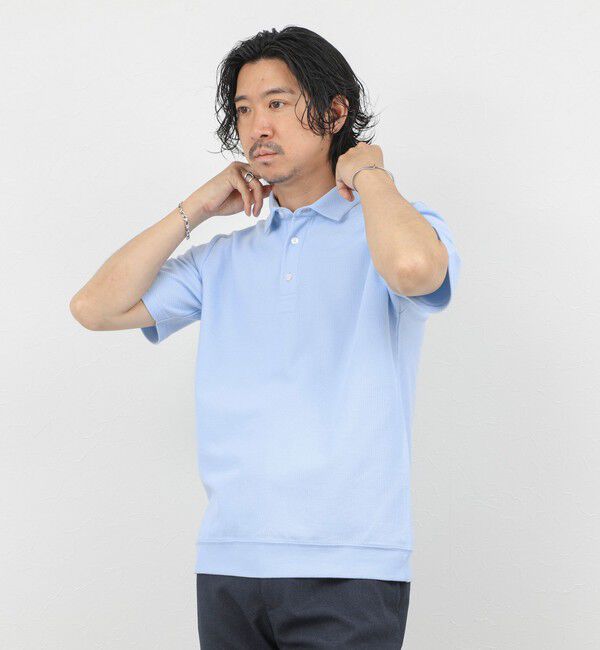 NOLLEY'S goodman「《ビジカジ対応》ローゼンジカノコ 抗菌防臭ドレスポロシャツ / ビズポロ 26SS」|ポロシャツ|