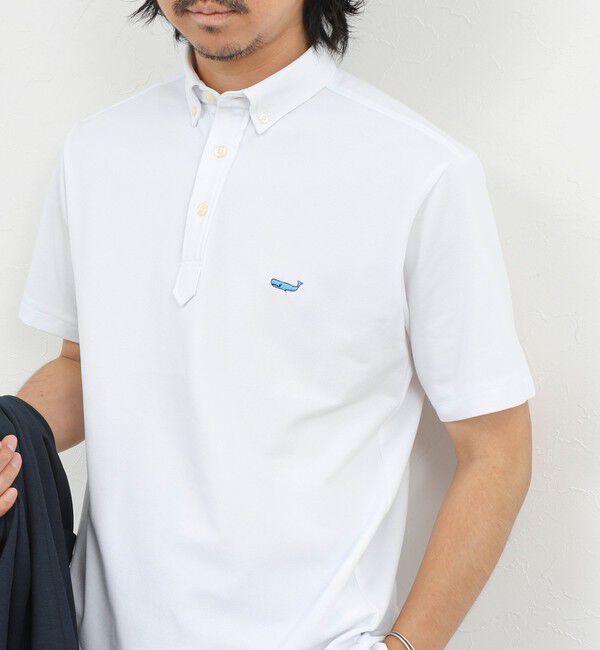NOLLEY'S goodman「《ビジカジ対応》クジラ Polo ボタンダウンポロシャツ 26SS」|ポロシャツ|
