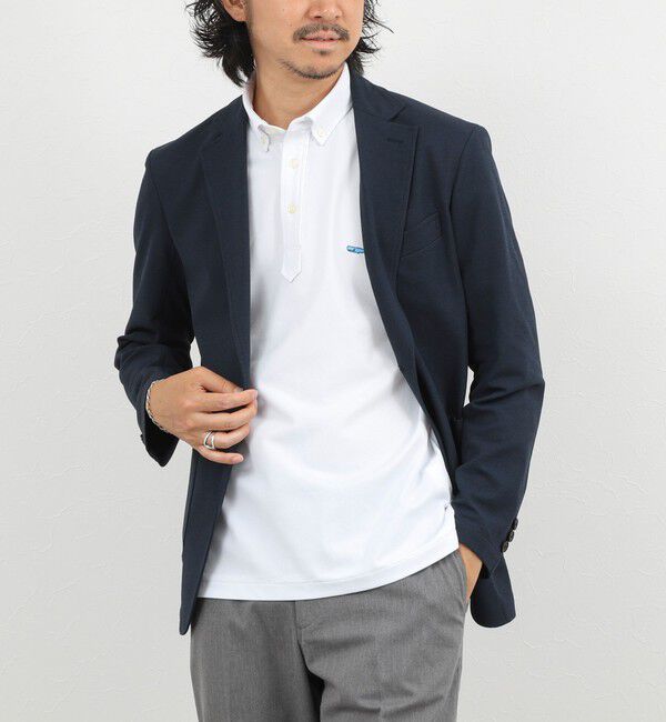 NOLLEY'S goodman「《ビジカジ対応》クジラ Polo ボタンダウンポロシャツ 26SS」|ポロシャツ|