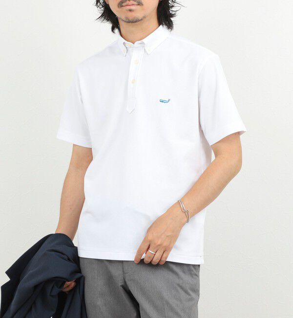 NOLLEY'S goodman「《ビジカジ対応》クジラ Polo ボタンダウンポロシャツ 26SS」|ポロシャツ|