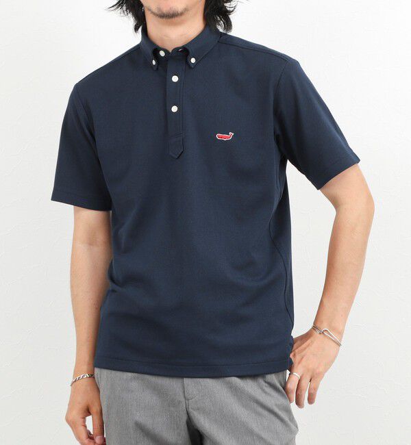 NOLLEY'S goodman「《ビジカジ対応》クジラ Polo ボタンダウンポロシャツ 26SS」|ポロシャツ|