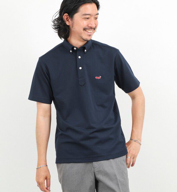 NOLLEY'S goodman「《ビジカジ対応》クジラ Polo ボタンダウンポロシャツ 26SS」|ポロシャツ|