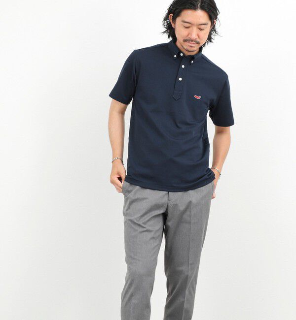 NOLLEY'S goodman「《ビジカジ対応》クジラ Polo ボタンダウンポロシャツ 26SS」|ポロシャツ|