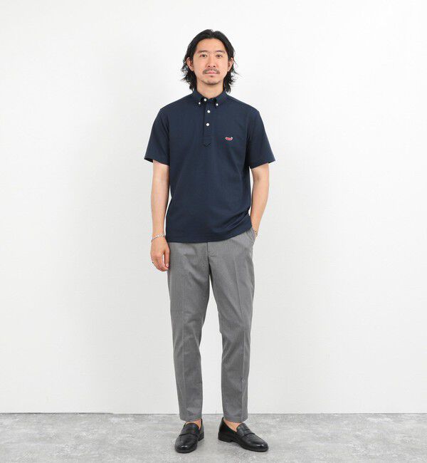 NOLLEY'S goodman「《ビジカジ対応》クジラ Polo ボタンダウンポロシャツ 26SS」|ポロシャツ|