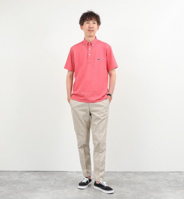 NOLLEY'S goodman「《ビジカジ対応》クジラ Polo ボタンダウンポロシャツ 26SS」|ポロシャツ|