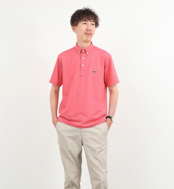 NOLLEY'S goodman「《ビジカジ対応》クジラ Polo ボタンダウンポロシャツ 26SS」|ポロシャツ|