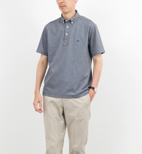 NOLLEY'S goodman「《ビジカジ対応》クジラ Polo ボタンダウンポロシャツ 26SS」|ポロシャツ|