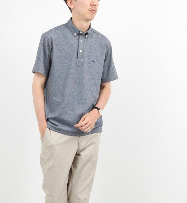 NOLLEY'S goodman「《ビジカジ対応》クジラ Polo ボタンダウンポロシャツ 26SS」|ポロシャツ|