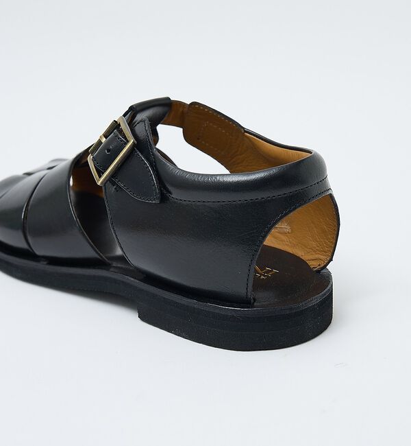 alfredoBANNISTER「【Renewal】オールレザー大人のサンダル」|サンダル|