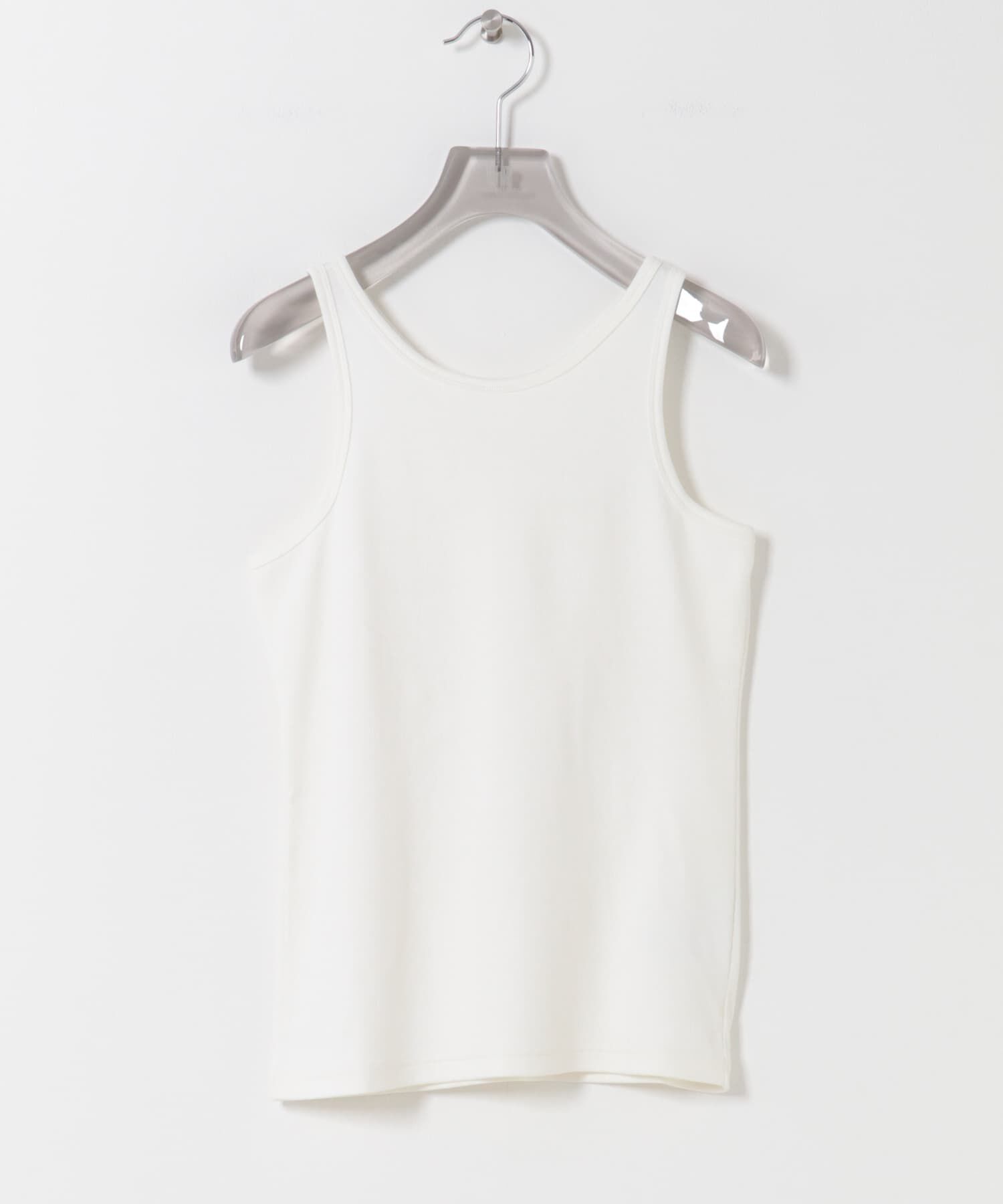 URBAN RESEARCH「new basic　DEEP CUT W FACE TANK」|タンクトップ|オフホワイト