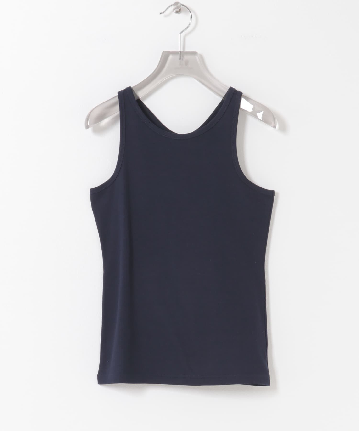URBAN RESEARCH「new basic　DEEP CUT W FACE TANK」|タンクトップ|ネイビー