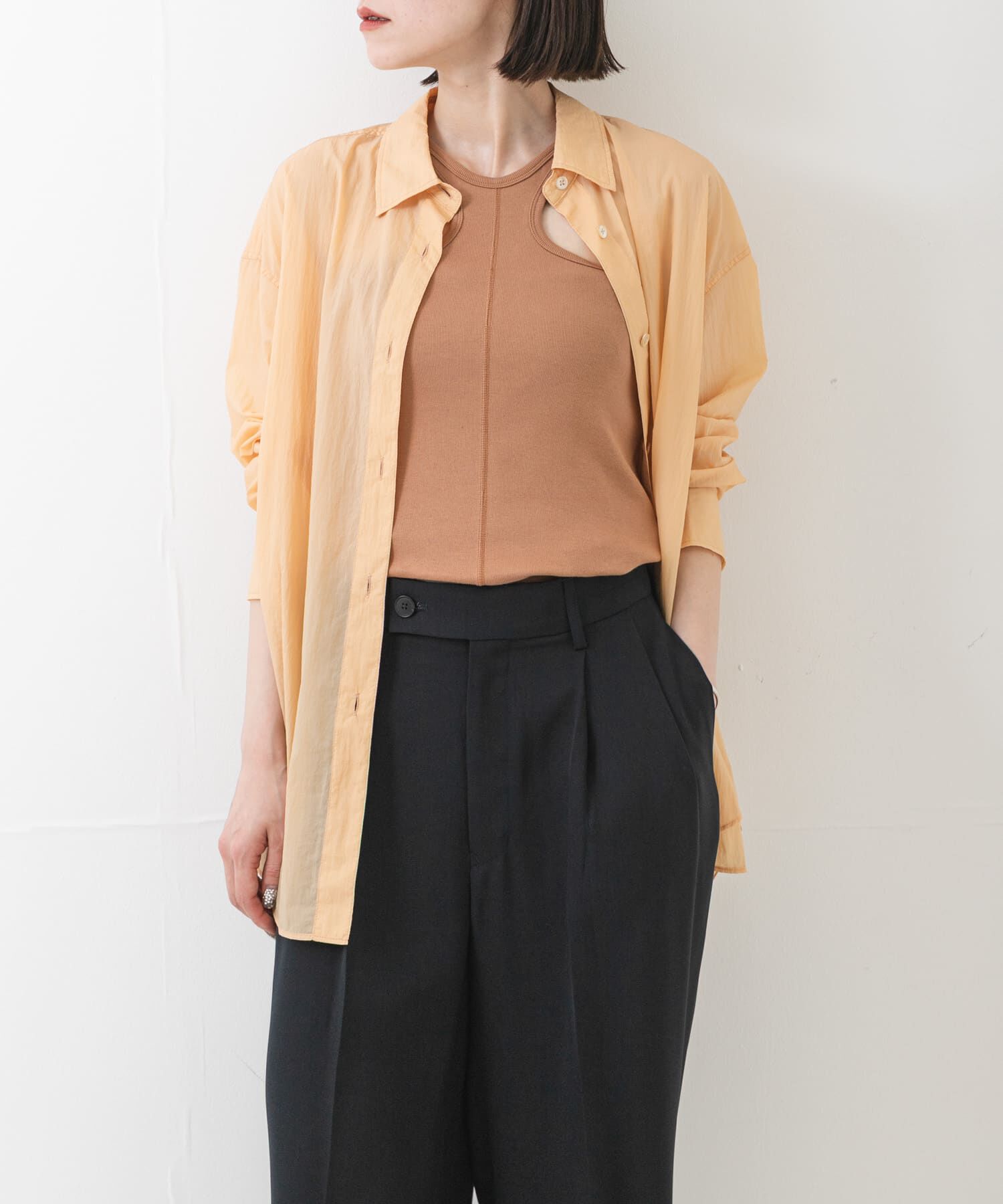 URBAN RESEARCH「new basic　DEEP CUT W FACE TANK」|タンクトップ|