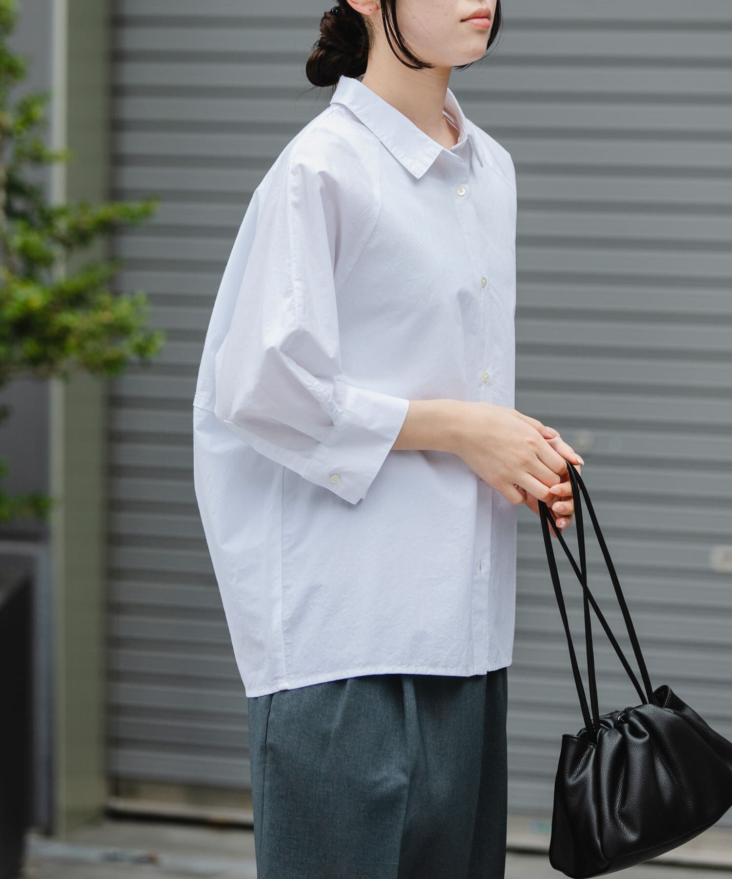 URBAN RESEARCH DOORS「FORK&SPOON　レギュラーカラーバレルシャツ」|シャツ・ブラウス|