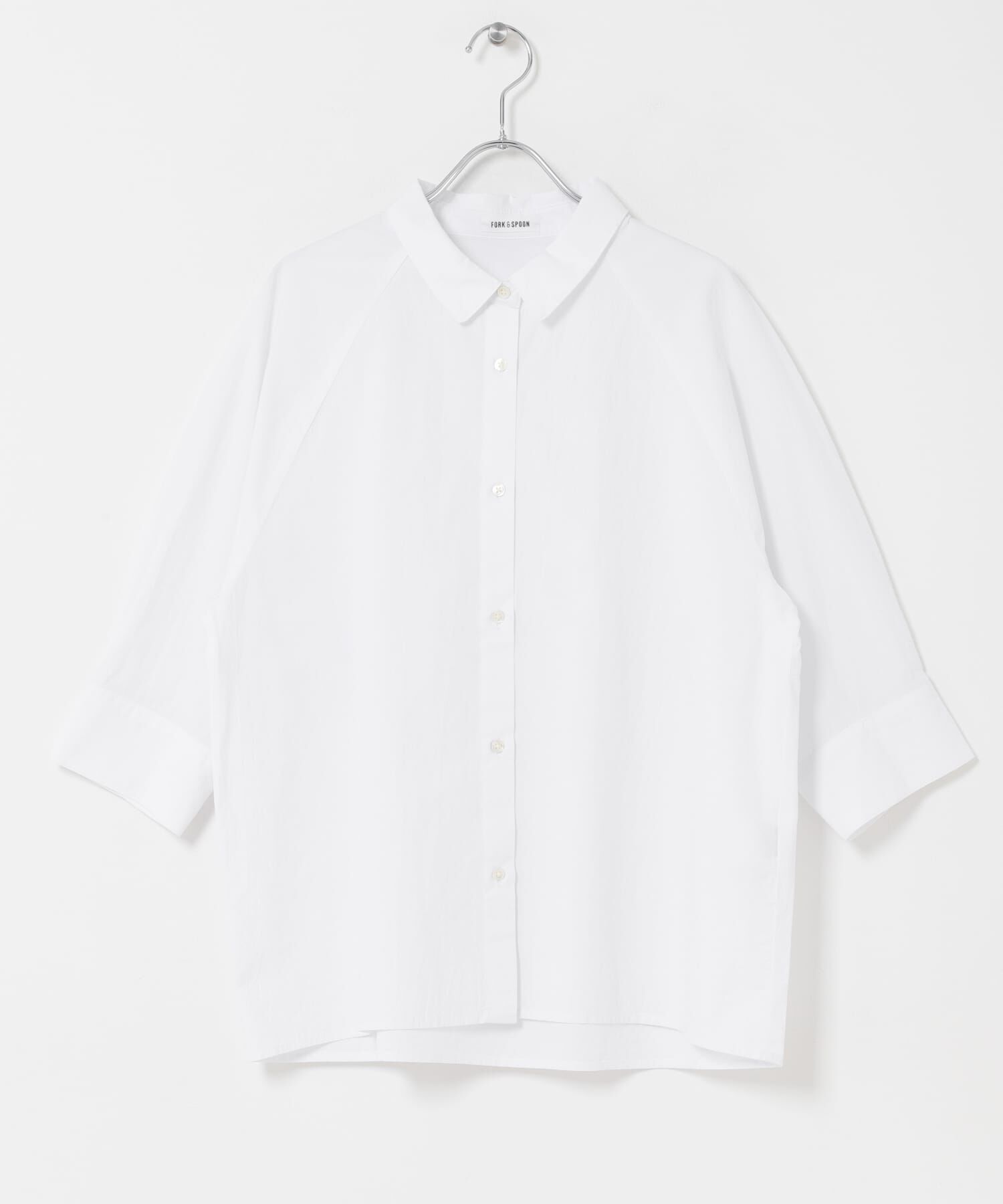 URBAN RESEARCH DOORS「FORK&SPOON　レギュラーカラーバレルシャツ」|シャツ・ブラウス|